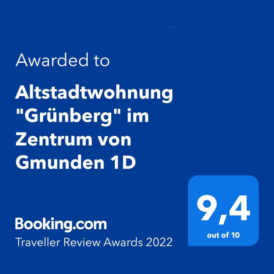 Altstadtwohnungen "Grunberg 1D" & "Gmunden 3D Mit Seeblick" Im Zentrum Von Gmunden Exterior photo